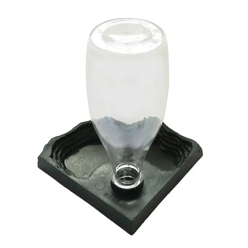 

ML Pet Reptiles Turtles Feeder Water Dispenser Drinking Fountain Dish Bowl Tortoise Basin Reptile Box Feeding Supplies