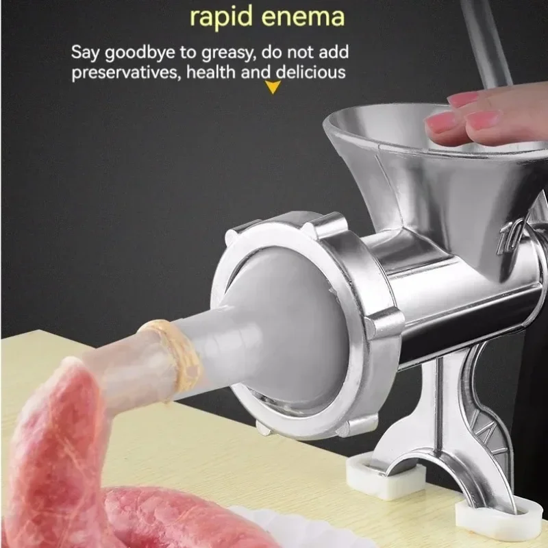 Sausage Filling Machine Household Hand-cranked Meat Grinder Steamed Buns Dumplings Stuffing Sausage Machine Pepper Grinder meat grinder