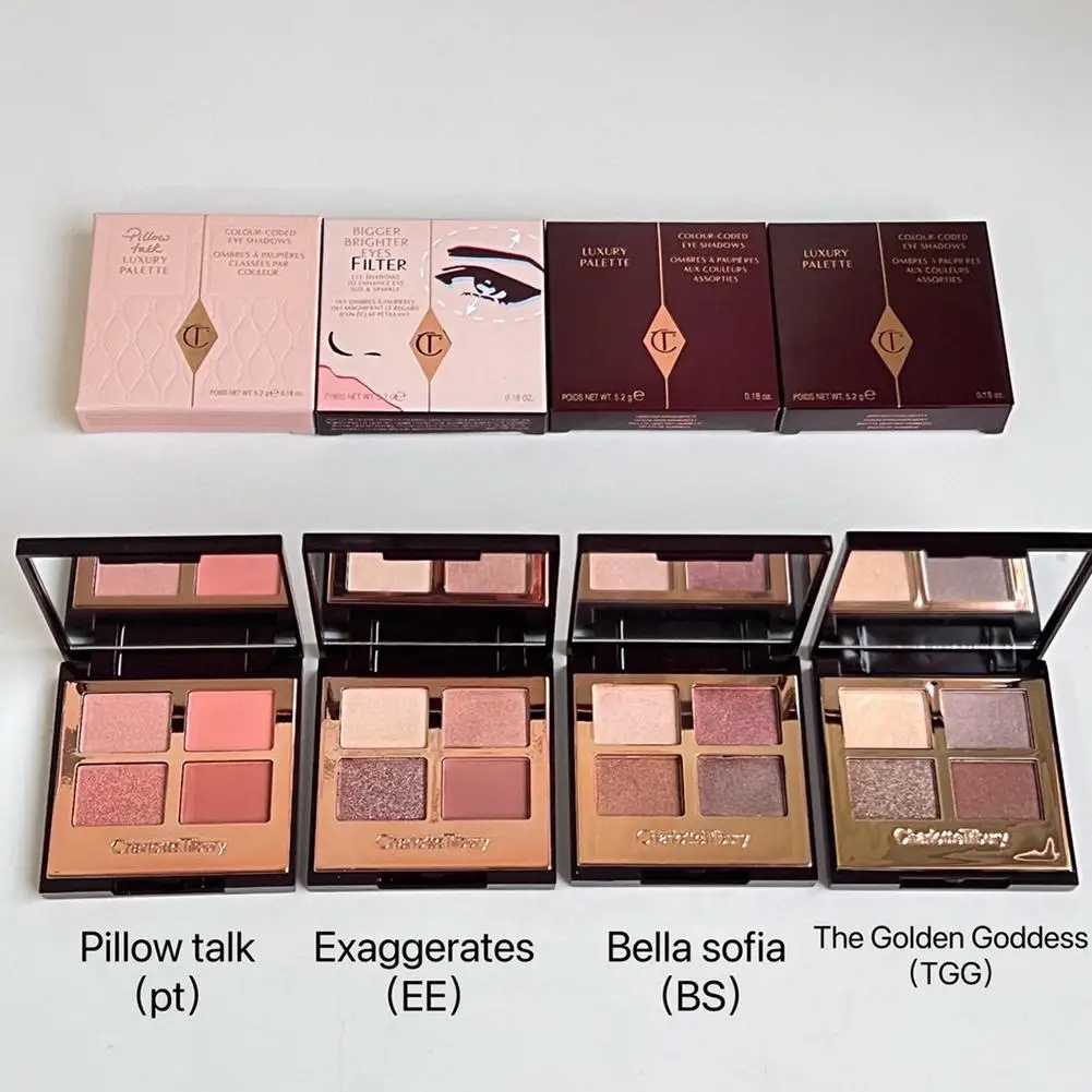Oil Control Waterproof Puffs Cosmetics Moisturizing Setting Powder Make Up Matte Glitter Eyeshadow Fashion Eye Shadow Makeup