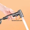 Bidet Toilet Sprayer Set Spray Water Bathroom Handheld Bidet Sprayer Toilet Shower Double Outlet Angle Valve Toilet Accessories 5
