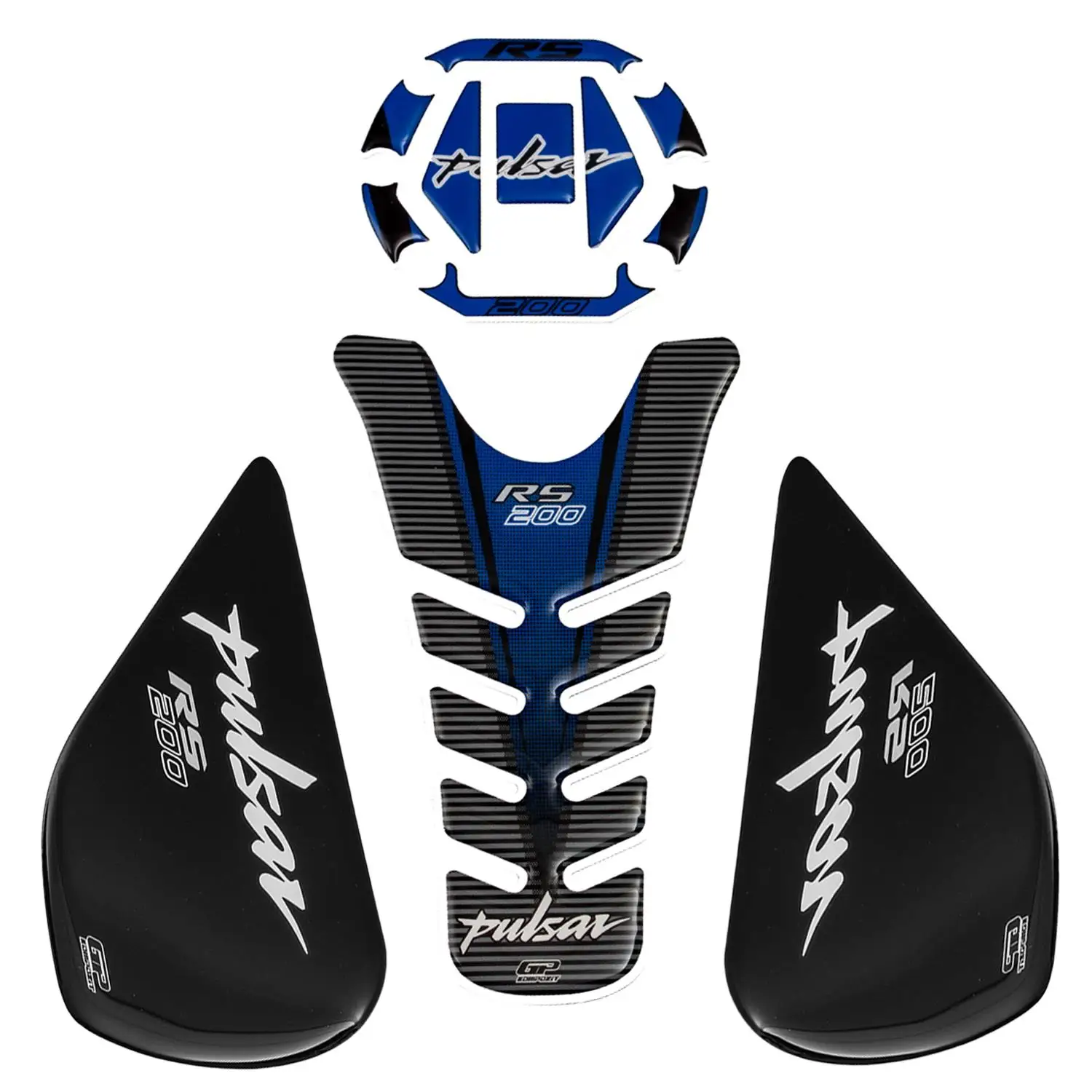 

GP Composite For RS 200 2015-2020 Compatible Tank Pad Set Blue