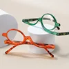 2025  personalized elderly glasses, and reading glasses 180 degree rotating lenses, reading glasses, fashionable makeup