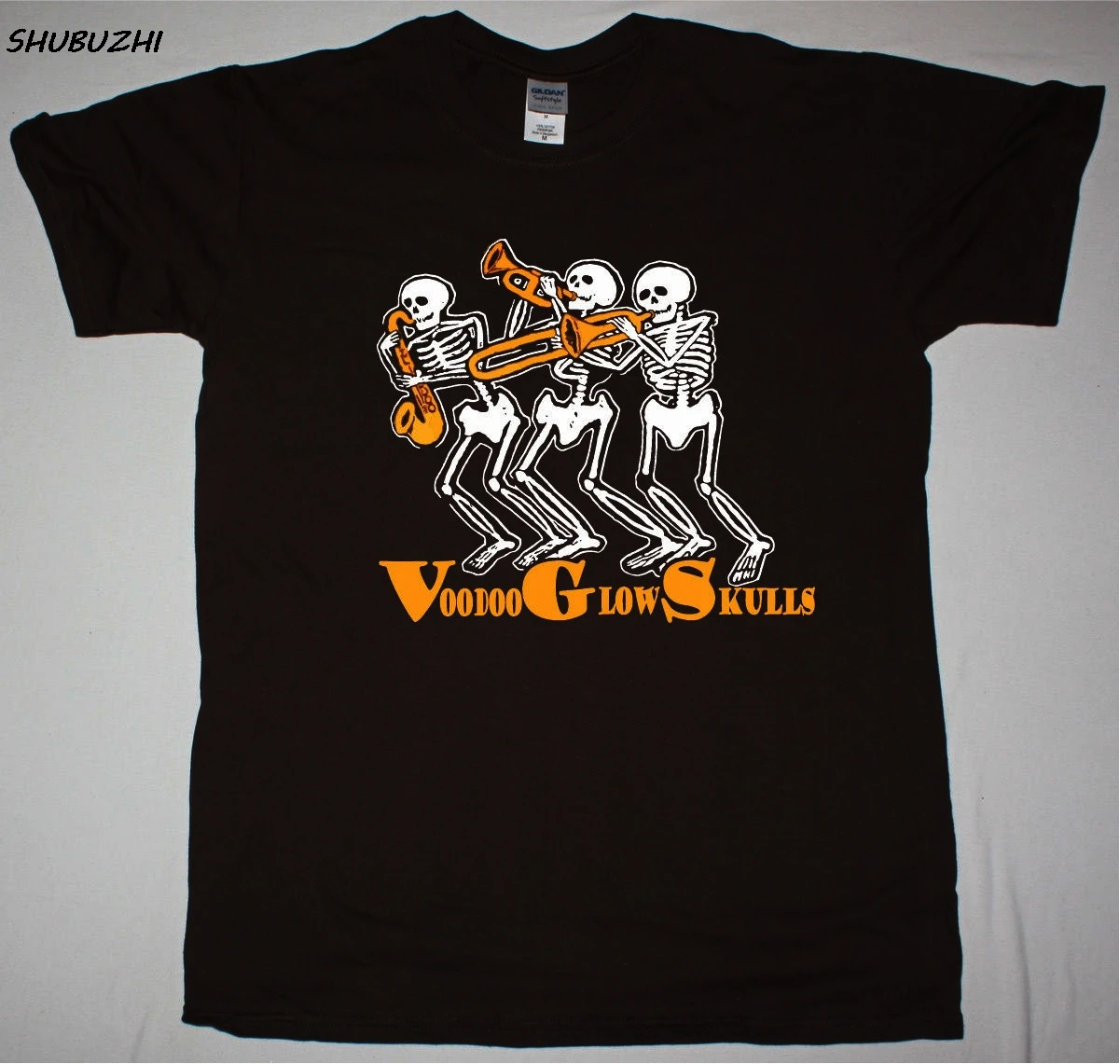 New Fashion Brand Men T Shirt Voodoo Glow Skulls Ska Core Skulls The Suicide Machines T-Shirt O-Collo Cotton 100% Tshirt