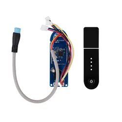 Enhanced Dashboard Circuit Board Assembly with Cover for Electric Scooter Display Panel Screen Case (M365)