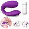 Remote g-spot clitoris vibrator adult Couples Waterproof double U Type vibrators dildo sex toys for womens stimulator Balls 1