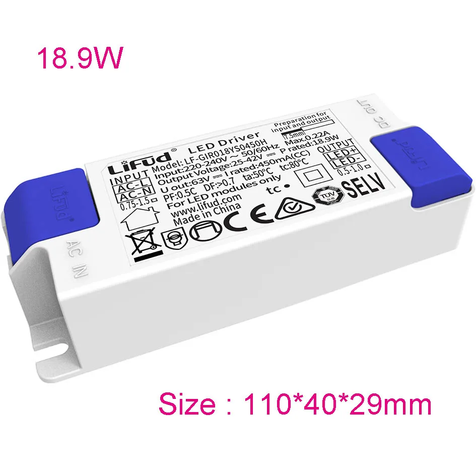 18.9W 450mA DC25-42V