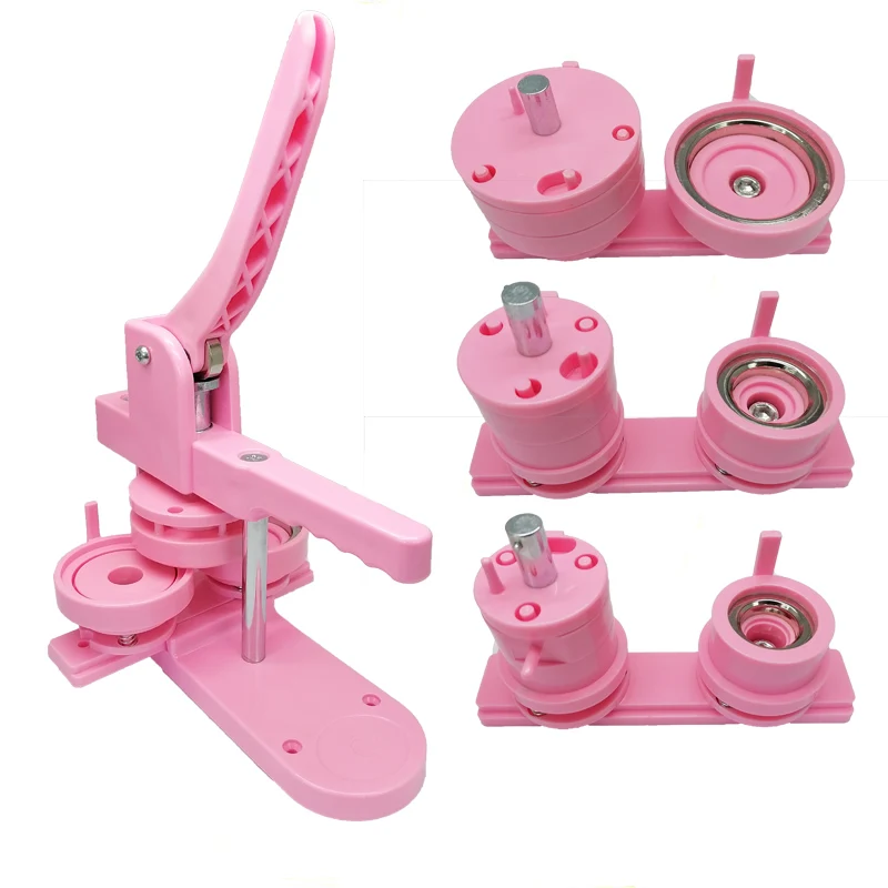 

25mm 32mm 58mm Round Heart shape button badge maker button badge making machine