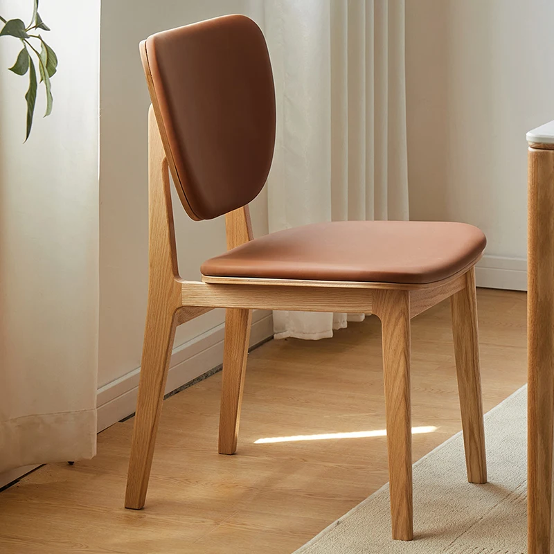 

Designer Wooden Chair Lounge Outdoor Coffee Office Makeup Garden Chairs Mid Century Modern Chaises De Salon Furniture WJ30XP