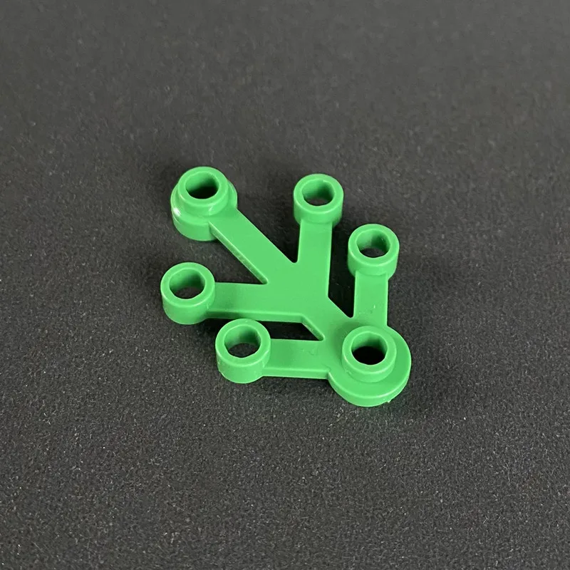 93pcs NO.2423 Leaves 4x3 ABS Material DIY Building Blocks Plastic Bricks Accessories Plant 4*3 Scene Parts Assembly Game Toy