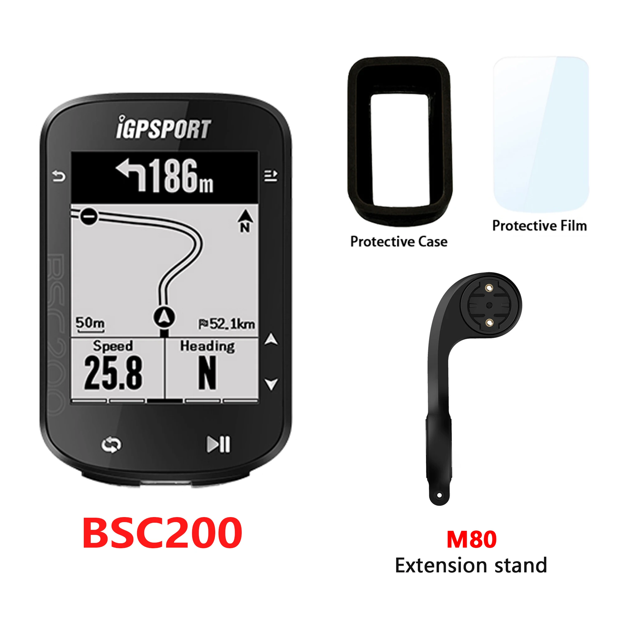 iGPSPORT BSC200s& M80 セット S55f5400d05a340409704b6df55b6f