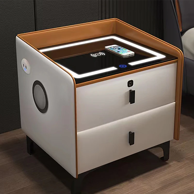 Office Smart Bedside Table Superior Designer Simple Creative Bedside