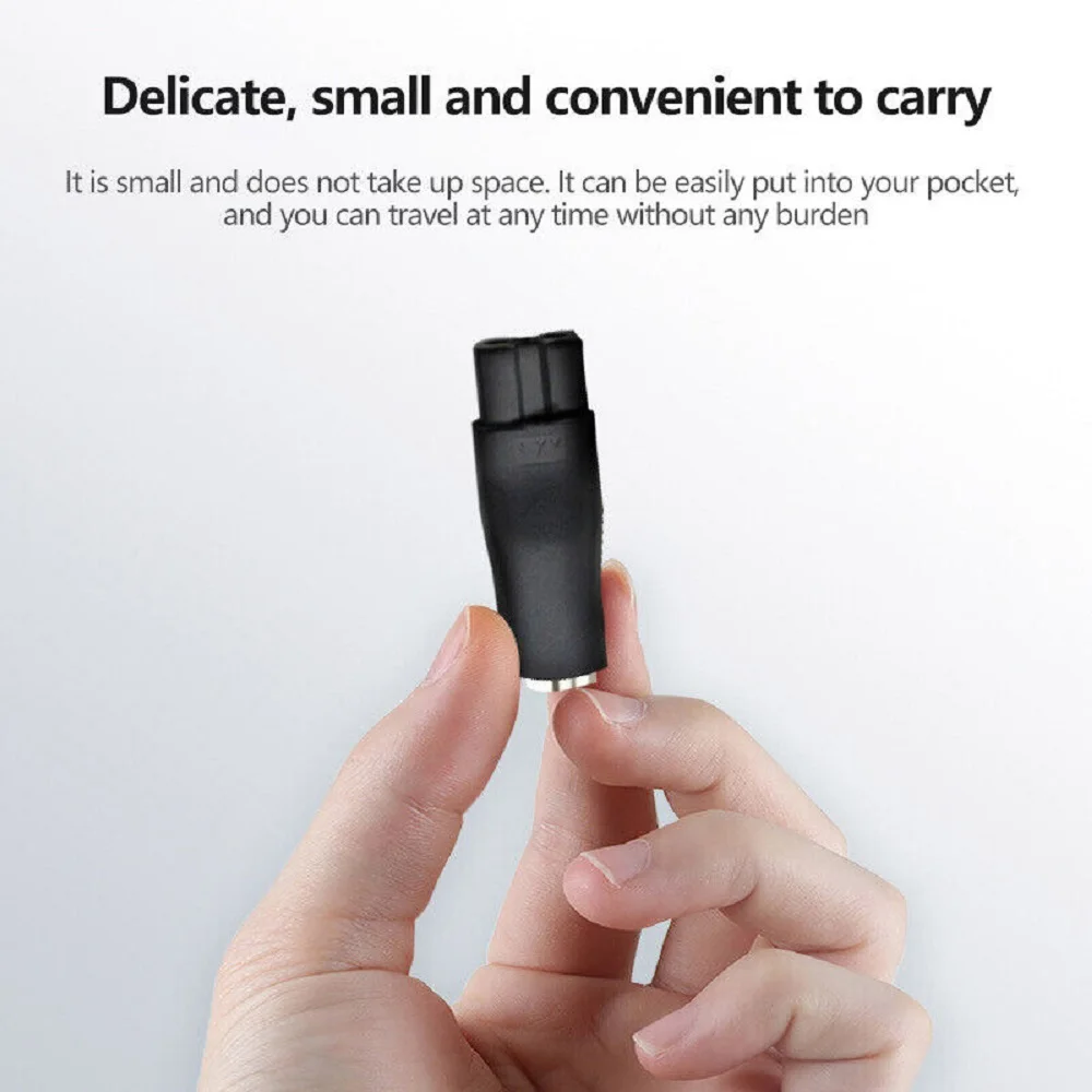Universal USB Charging Cable & Tips Set For Shavers / Trimmers / Groomers Hair Clipper DC 5.5* 2.1mm 1.8 2.35 holes