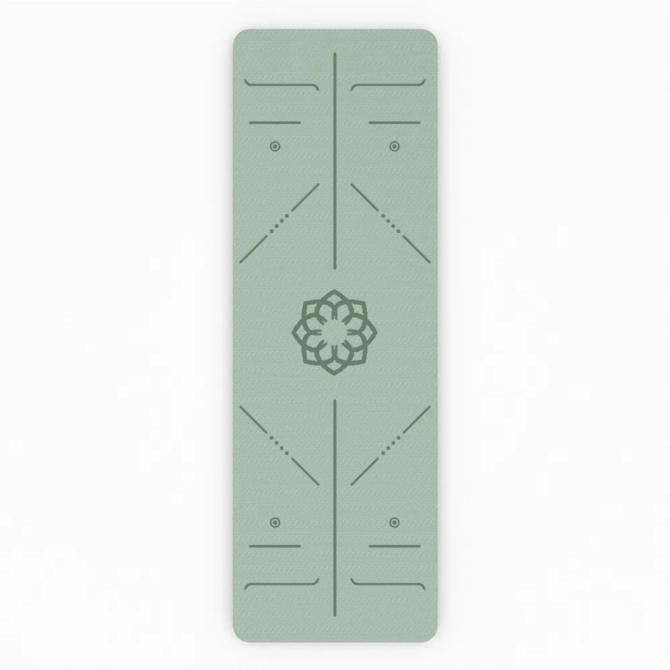 Esterilla de Yoga antideslizante para mujer, esterilla de ejercicio de Fitness ecológica con correa de transporte