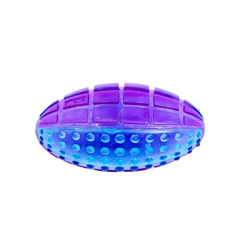 GiGwi Pet Dog Soft Pet Ball Squeaky Toy For Small Large Dog Rugby Tennis Football Basketball Latex Tooth Cleaning Training Toys 5