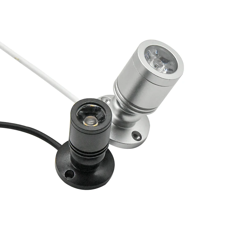 Rgb Led Spot Light Usb 5V Remote Dimming Mini Bulb 1W 3W Cabinet Showcase Dollhouse Jewelry Lamp Stage KTV Bar Light 6