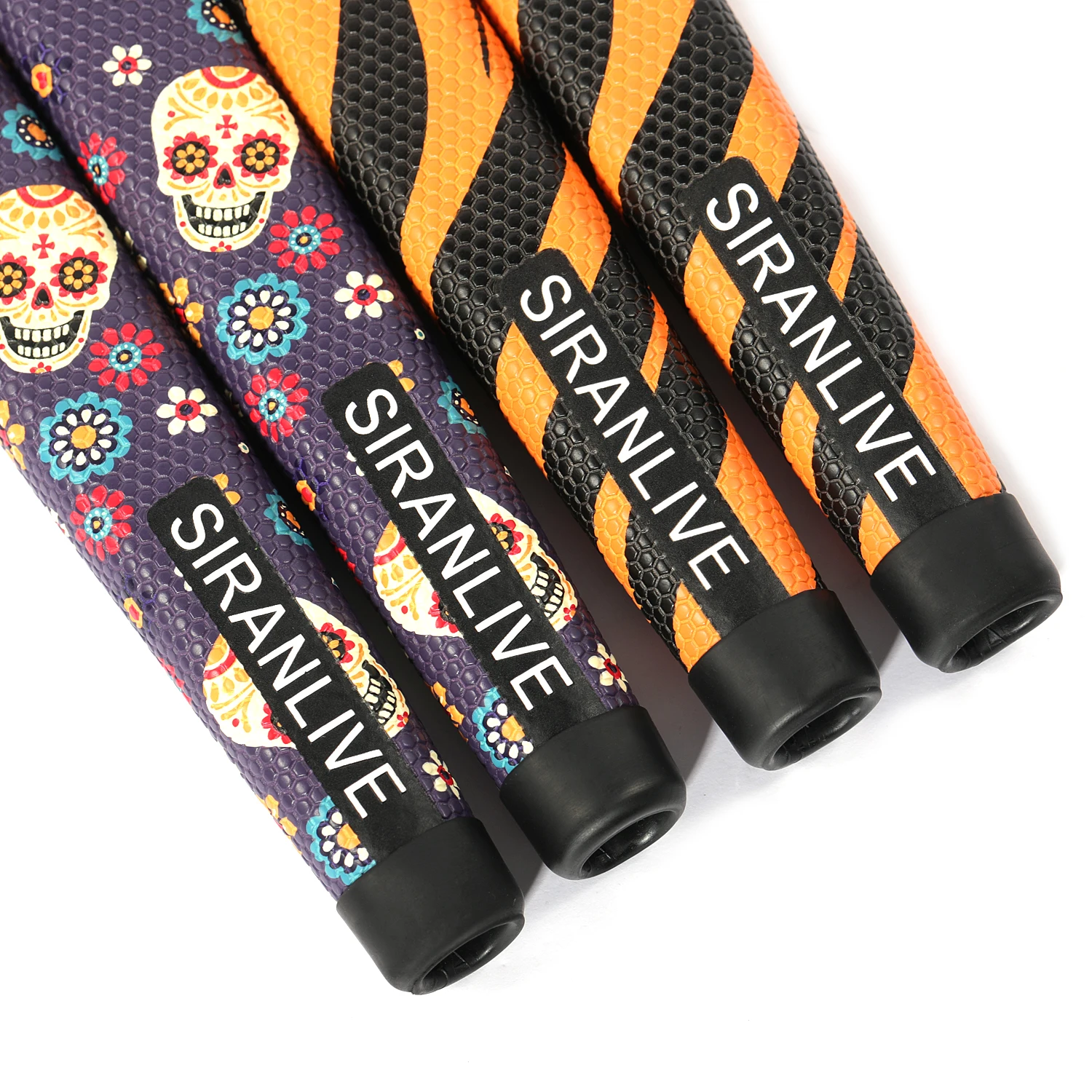 Description Picture 4 of itemSIRANLIVE Golf Putter Grip PU Leather Printing  Comfortable Lightweight Putter Grips