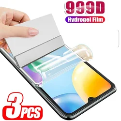 3PCS Premium Hydrogel Film Screen Protector Set for Hydrogel Film (Umi F3 Pro 5G)