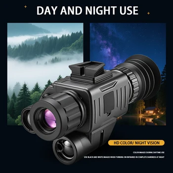 ZIYOUHU NVG-08 8x Zoom Night Vision Device Infrared HD Helmet Mount Tactical Monocular with Ranging For Hunting 1