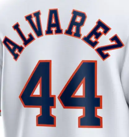 Hot Selling Houston Baseball Jersey Stitched Softball Wear Team Uniform #27 Jose Altuve #2 Alex Bregman High Quality