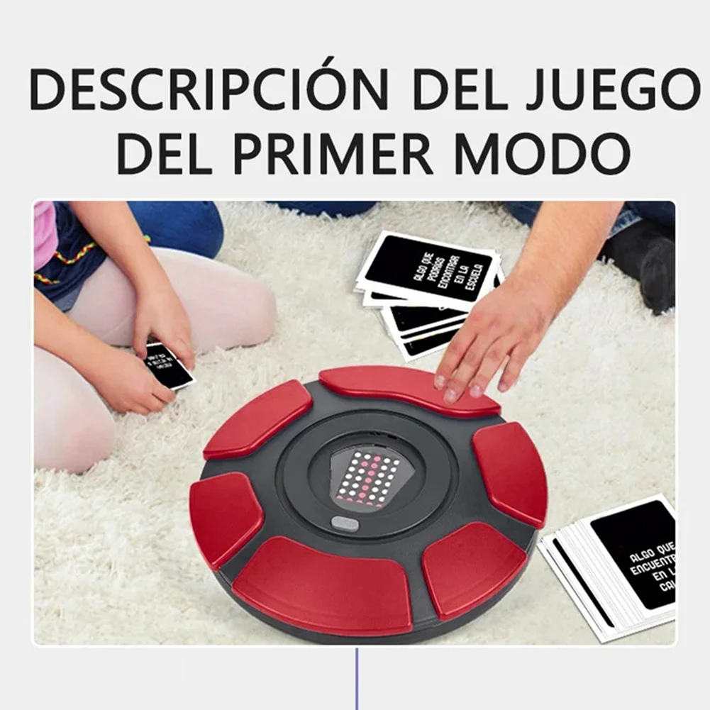 BAAU Upgraded Basta 2.0 Children'S Puzzle Board Game Spanish Crazy Alphabet Parent-Child Interactive Toys Family Games