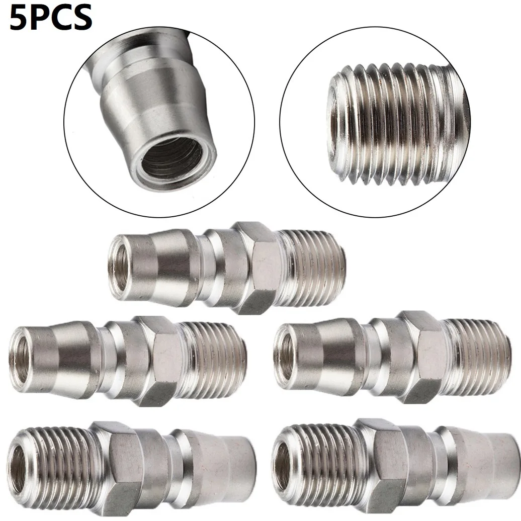 

NITTO Male Coupling Air Fitting With 1/4inch BSP Male Thread 20PM Hardened Important Parts Are Extremely Wear Resistant