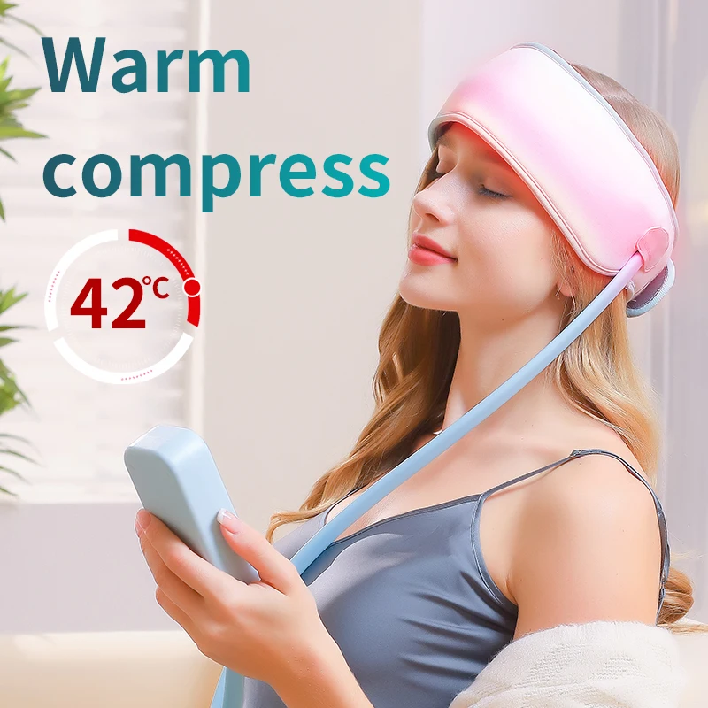 Rechargeable Air Compression Head Massager Cap for Relaxation