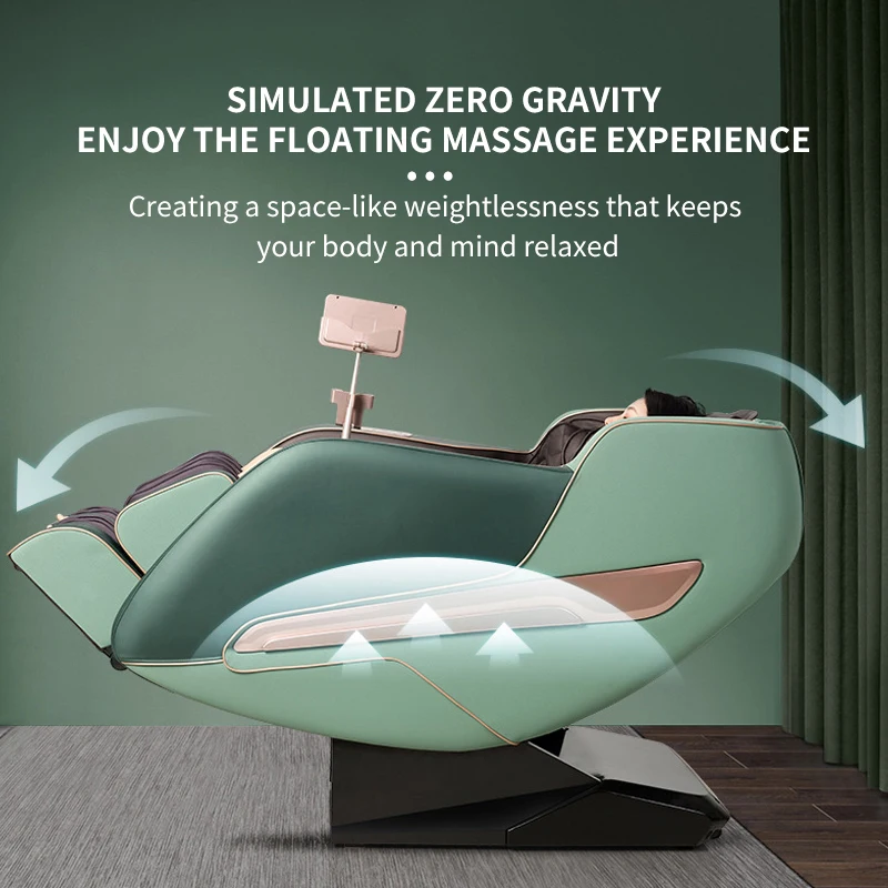 3 Year Warranty 4D SL-Track Zero Gravity full body AirBag Massager Chairs Home 3D Office Chair Luxury Electric Massage Sofa 2