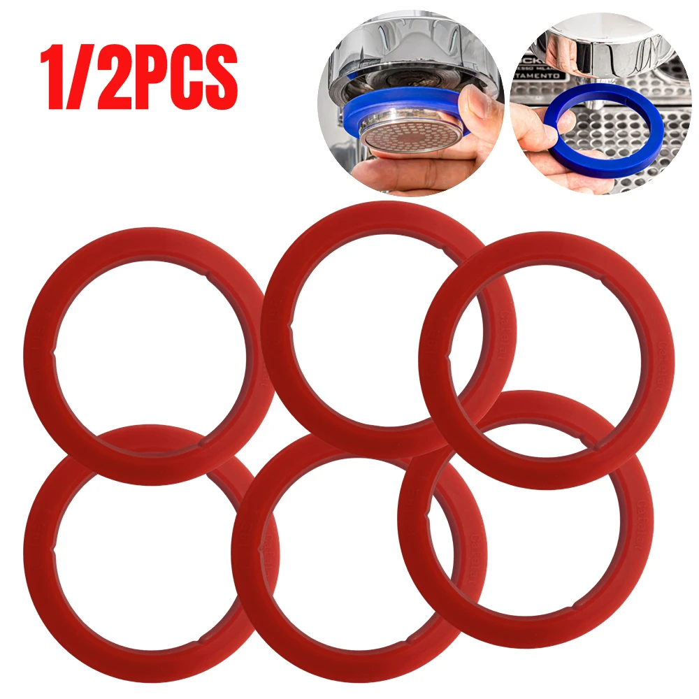 

1/2pcs E61 Silicone Group Gasket 8.0mm 9.0mm Group Head Kit For Gaggia Coffee Machines O-Ring Gasket Coffeeware Leak-Proof Seal