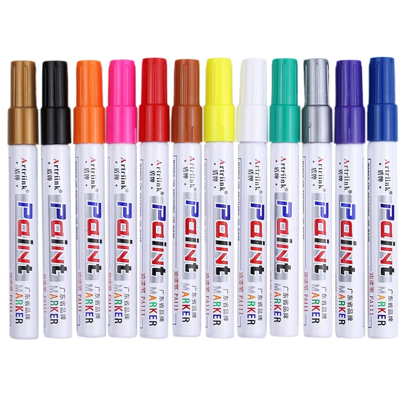 Badminton Racket Paint Pens Colorful Large Capacity Waterproof Non-Fading Repair Paint