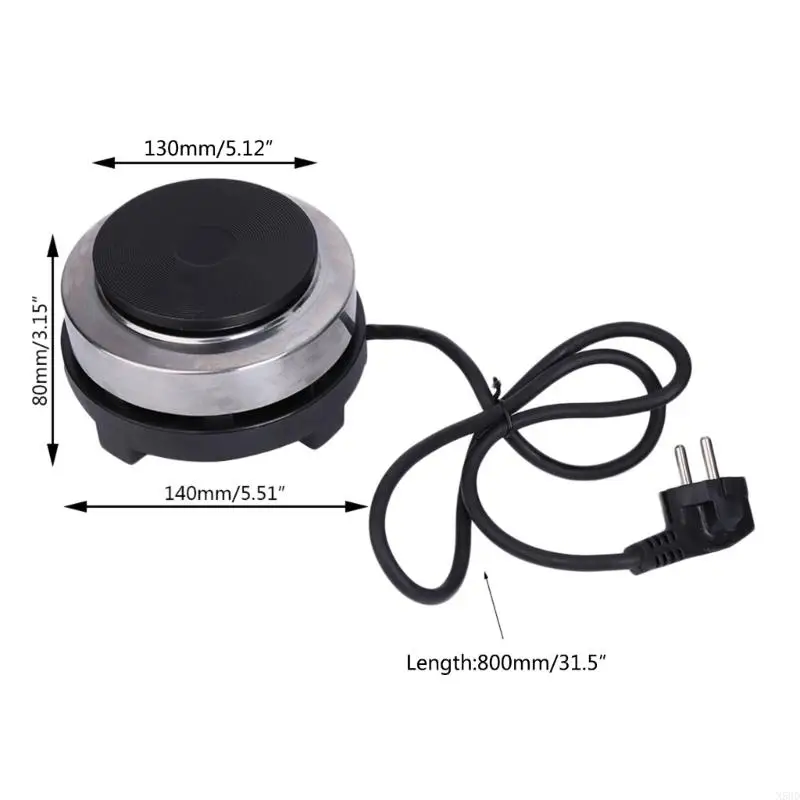 220V 500W Electric Mini Stove Hot Plate Multifunction Cooking Coffee Heater New N58D