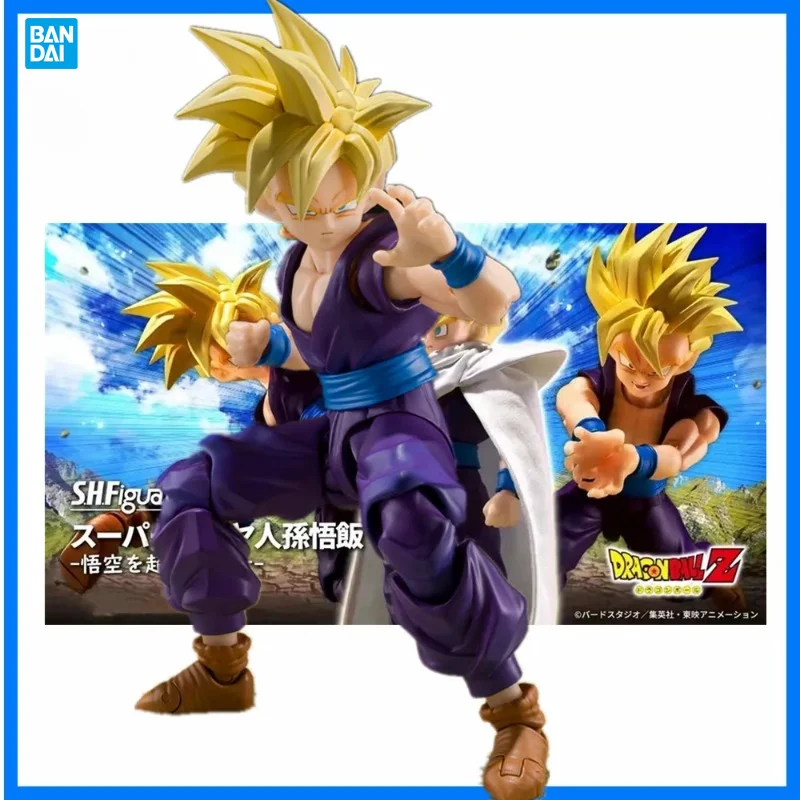

Bandai Dragon Ball Z Super Saiyan Anime Figure Son Gohan Anime Figure Toy The Warrior Who Surpassed Goku PVC Model Gift Doll