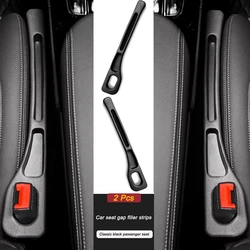 Car Seat Gap Filler with Leak - Proof Design - Pack of 2 (1 Pair For Black)