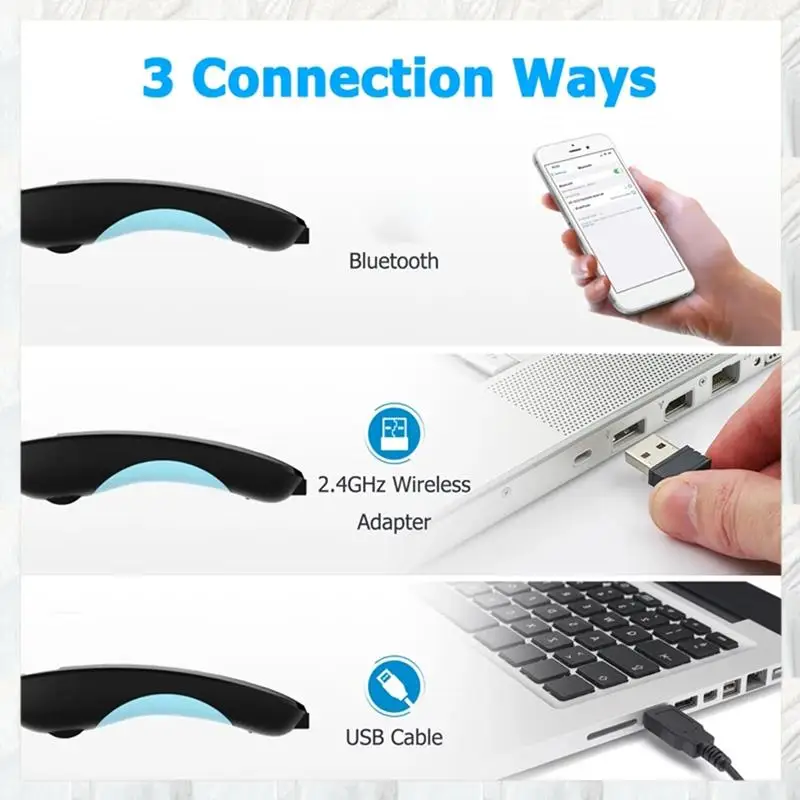 Hot Selling-C70 Handheld Portable Express Scanner Wireless Bluetooth Barcode Scanner,Mini Handheld Portable Pocket Reader,C70 Ha