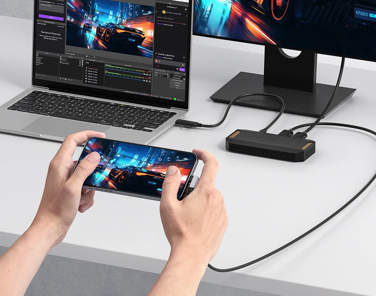 Hagibis Professional Video Capture Card 4K60 HDR