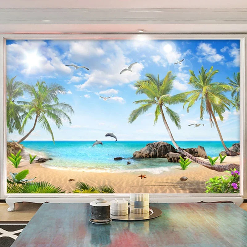 papel de parede foto personalizada 3d pintura 01