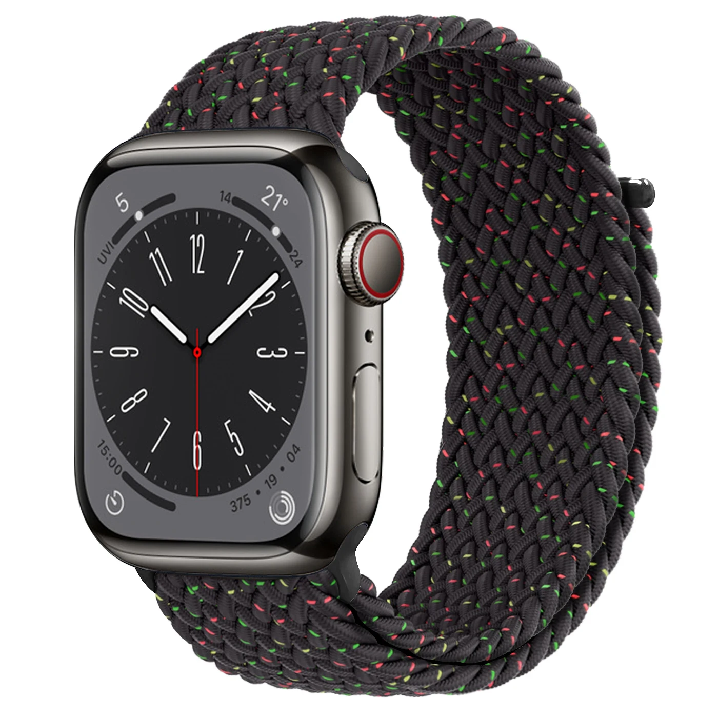 Braided Solo Loop Apple Watch Band - Stylish and Comfortable Bracelet Strap