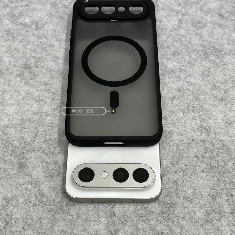 MagSafe Magnetic Matte Transparent Shockproof Phone Case with Acrylic Hard Bumper - Vivo X300 FE 5G
