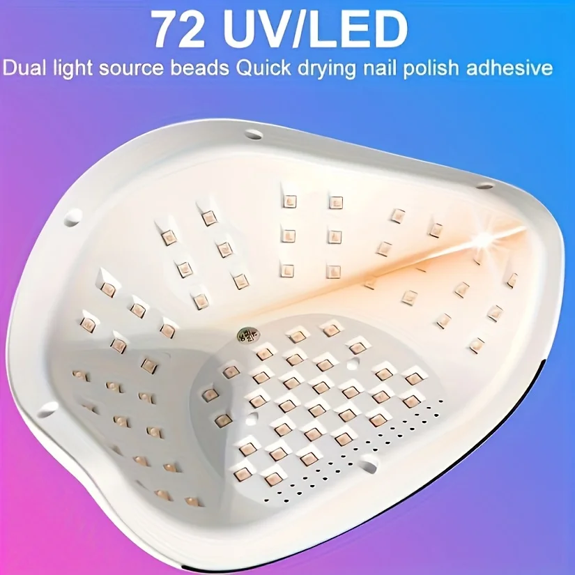 Sun X22 UV LED Lamp For Nail Manicure 72 LEDS Professional Gel Polish Drying Lamps With Timer Auto Sensor Equipment Tools 5
