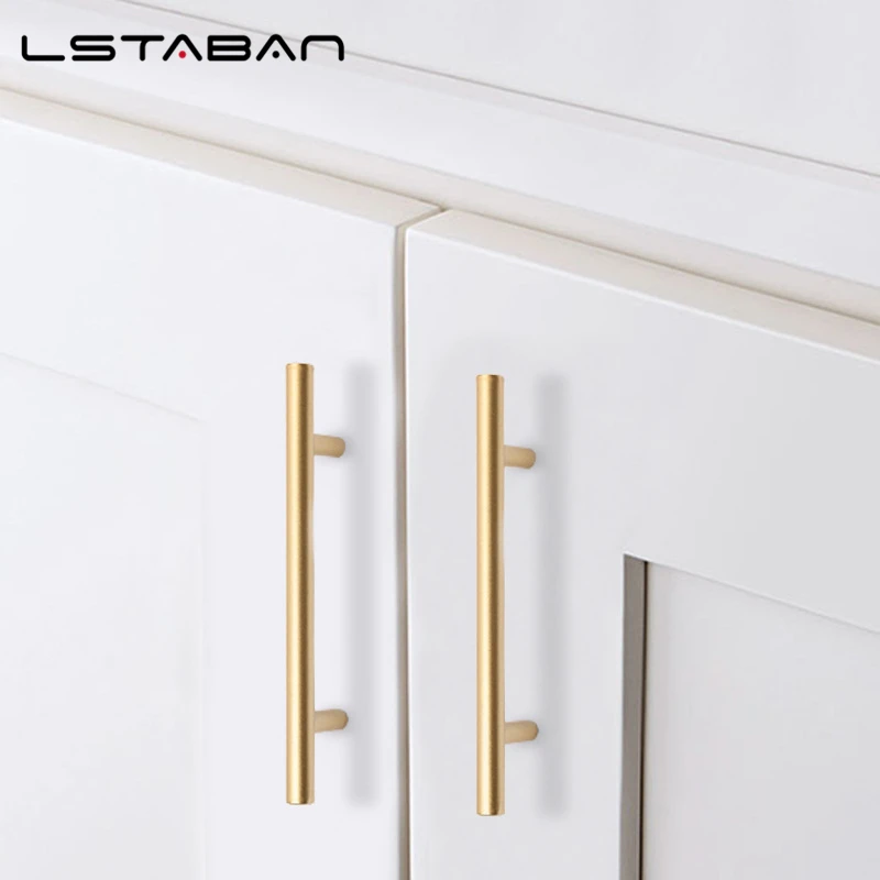 Aluminum Alloy Furniture Handles Bookcase Handles Wine Cabinet Door Knob For Cabinet Golden Simple Fashion door handles,cabinet handles