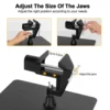 NEWACALOX Magnetic Flexible Arm Soldering Third Hand PCB Holder with 360 ° Rotating Hot Air Gun Stand Welding Workbench 5