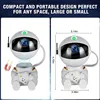 2024Star Projector Galaxy Night Light Astronaut Space Projector Starry Nebula Ceiling Lamp for Bedroom Home Decorative kids gift 2