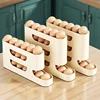 4layer Slide Egg Storage Box Ladder Style Egg Box Storage Refrigerator Side Door Large Capacity Automatic Egg Rolling Machine 1