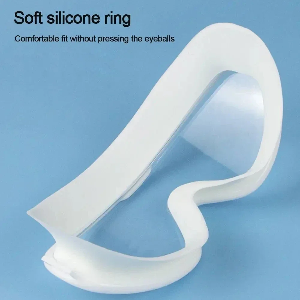 Swimming Goggles Silicone Big Frame with Earplugs Men Women Professional HD Anti-fog Eyewear Swimming Accessories
