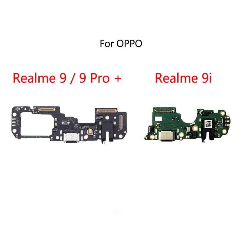 

Original USB Charge Dock Port Socket Jack Plug Connector Flex Cable For OPPO Realme 9 9i / 9 Pro + Charging Board Module