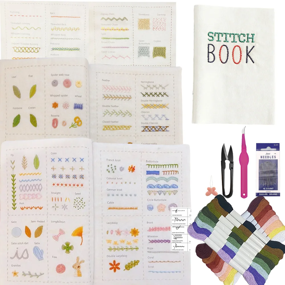 Beginner's Guide to Creative Embroidery: Inspirational Patterns & DIY Stitching Techniques