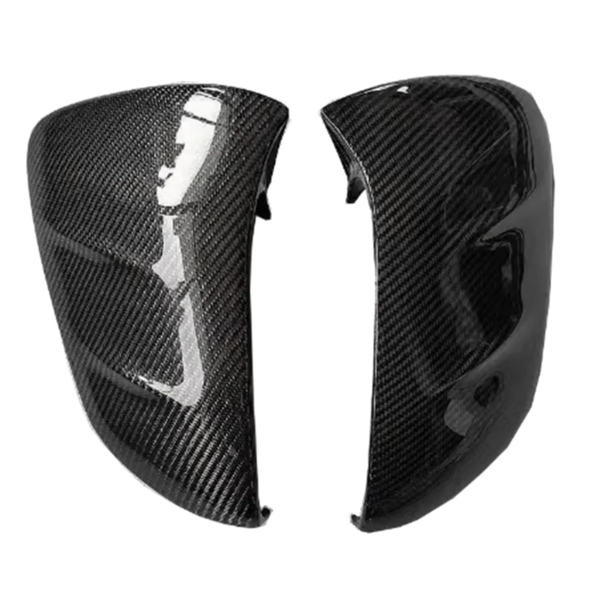 

For Taycan 2019-2022 Real Carbon Fiber Side Rear View Mirror Cover Trim Side Wing Mirror Caps Car Accessories