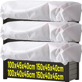 Winter Plant Cover Bag Garden Plant Protector Covers with Zip Anti-Frost Protection Bags Non-woven Anti Freeze Against Warm Bag