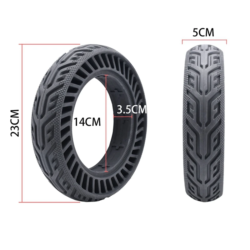 10 Inch 10X2.125-6.1 Tyre Rubber Explosion-Proof Anti-Skid Tire For Xiaomi M365 / Pro / Pro 2 1S 3 3 Lite Scooter Durable