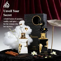 Eau de Toilette Spray 100ml pour Homme Arabe du Moyen-Orient, Parfum Longue Durée, Charmant et Séduisant, Coffret Cadeau 2