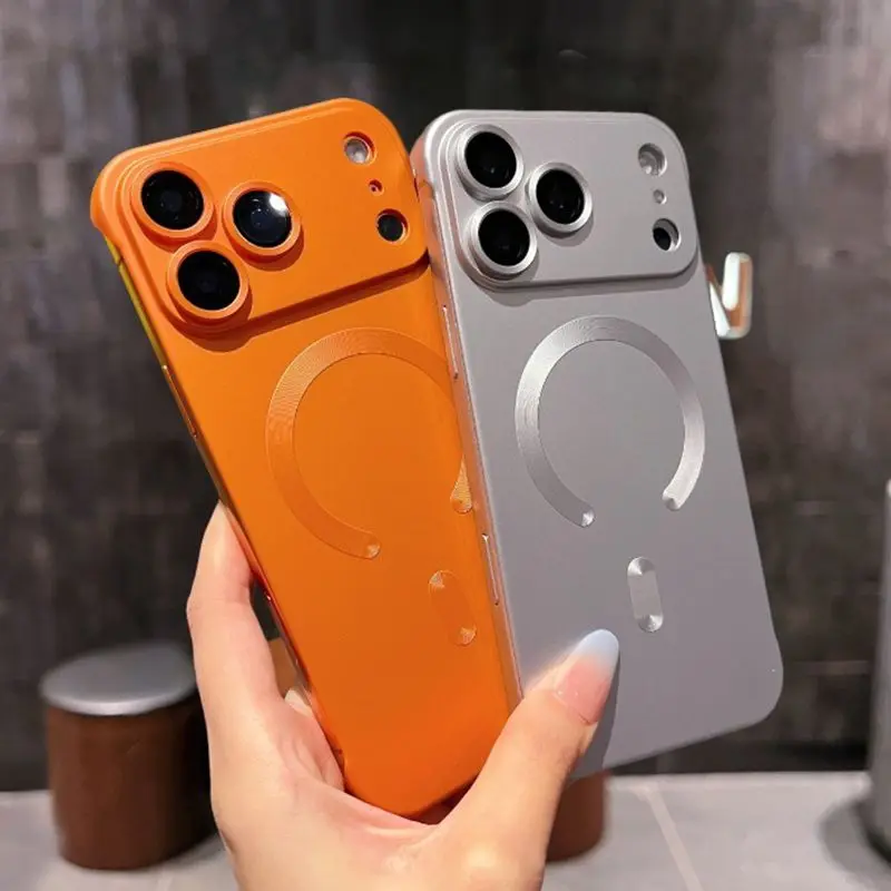 HOCE Ultra Thin Frameless Magnetic For Magsafe Case For iPhone 17